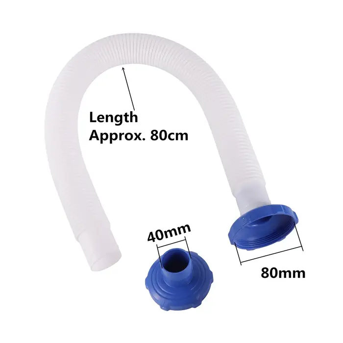 1 jeu d'adaptateur d'écumoire de piscine et Tube de montage mural