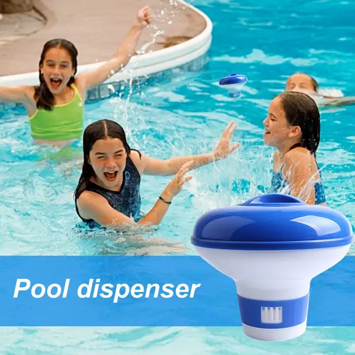 Flotteur distributeur automatique de produits chimiques pour piscine