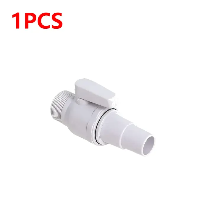 Vanne à boisseau sphérique 2 voies 1-5X pour pompe de piscine, pression maximale 50 PSI, régulation 