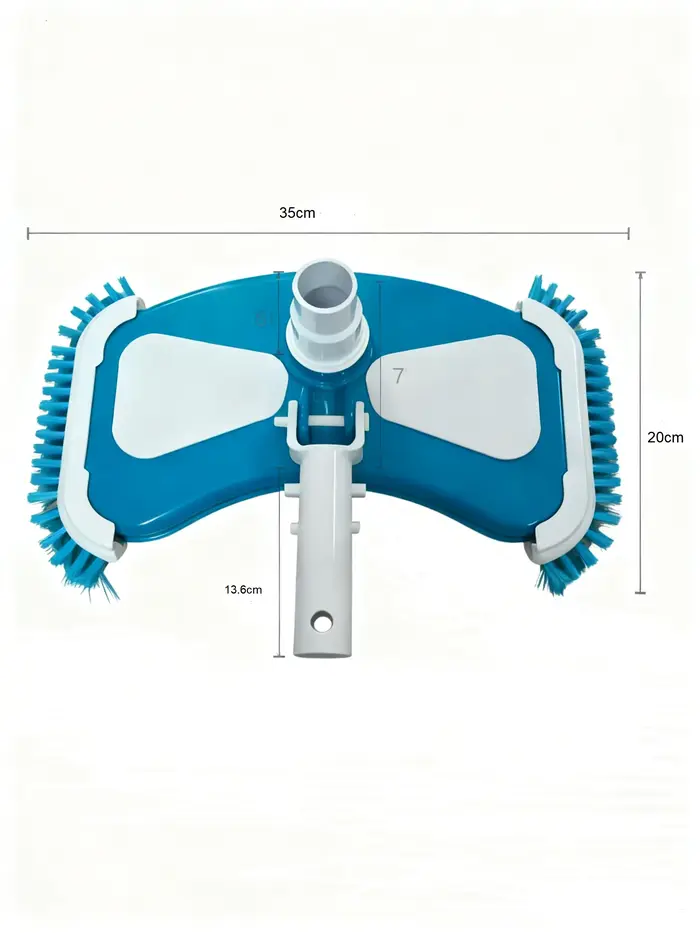 Tête d'aspirateur avec brosses latérales