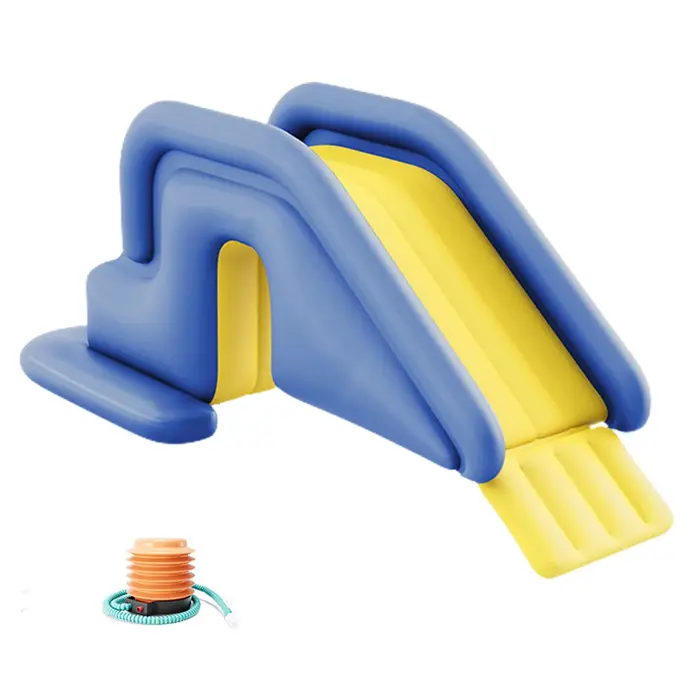 Toboggan aquatique gonflable compact, mur d'escalade gonflable, toboggan aquatique facile à utiliser