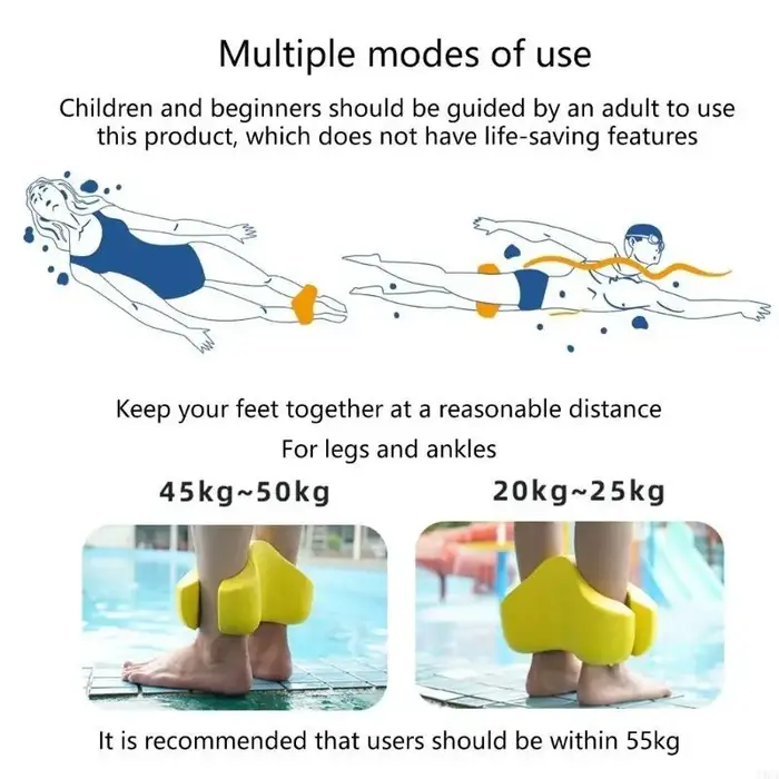 Tirer bouée natation flottante