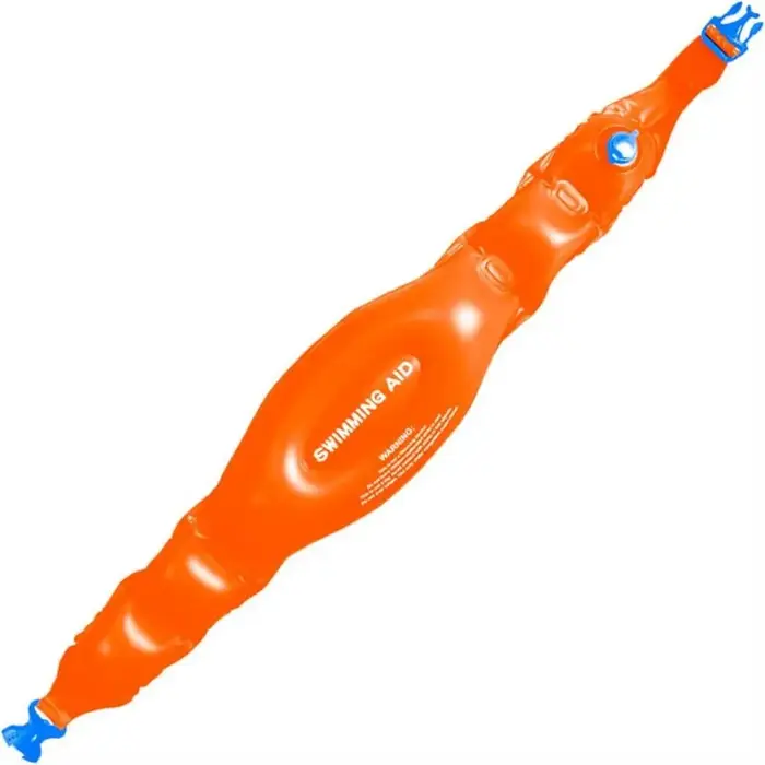 Ceinture de flottation gonflable pour piscine avec boucle sécurisée, aide à l'entraînement de natati