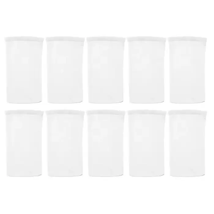 10 chaussettes pour écumoire de piscine - Filtres en maille fine réutilisables, efficaces et économi