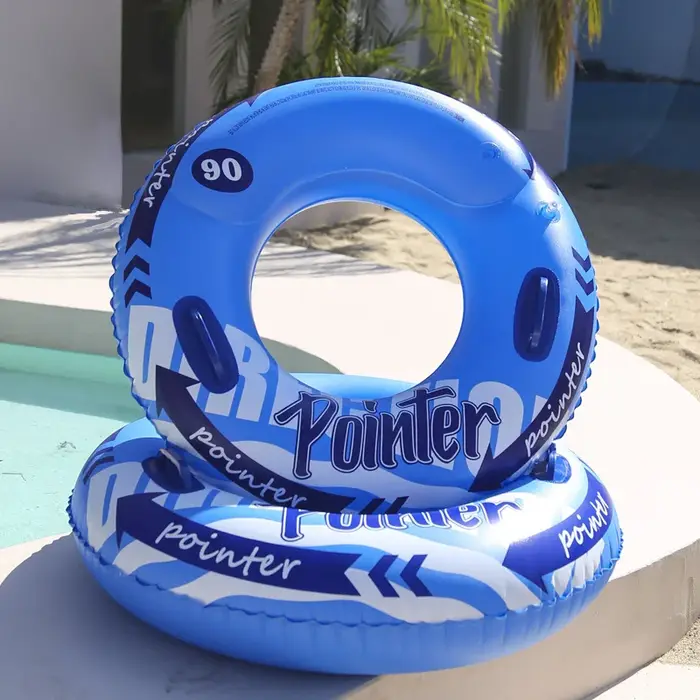 Bouée gonflable double pour la natation