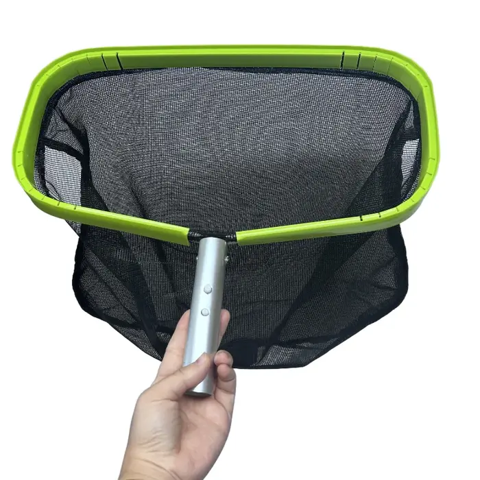 Filet d'écumoire de piscine lourd, filet professionnel à feuilles de piscine à maille Ultra Fine pou