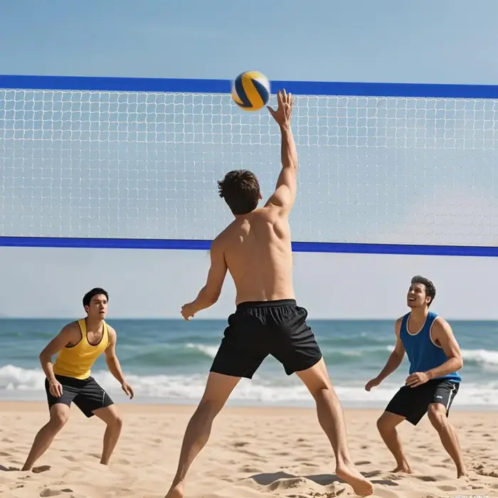 Filet de volley-ball pour piscine