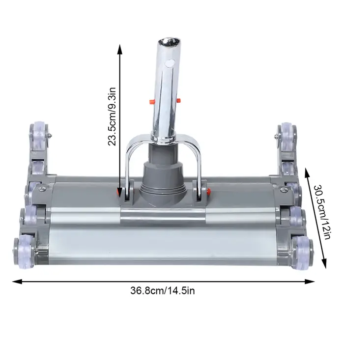 Aspirateur de piscine en alliage d'aluminium