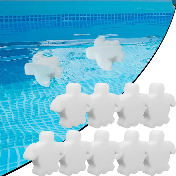 10 balles anti-salissures pour piscine