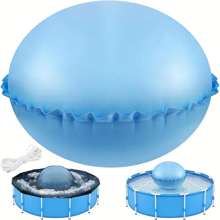 Coussin de piscine épais d'hiver, oreiller d'air résistant au froid, oreiller de fermeture d'hiverna