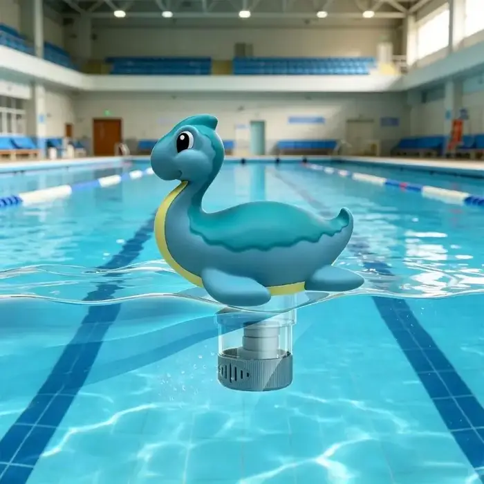 Mini distributeur comprimés chlore pour piscines caractéristiques l'eau