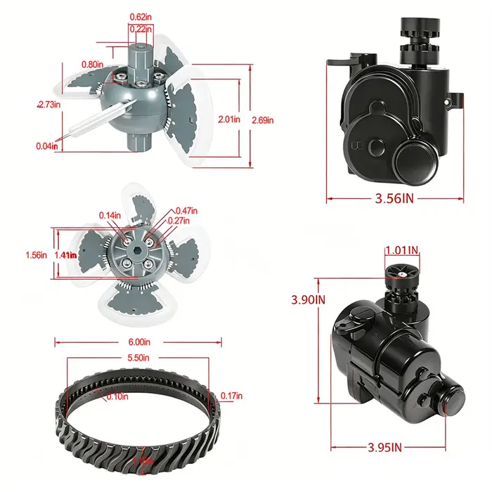 Kit de révision complet pour nettoyeur de piscine Zodiac Baracuda MX8 MX6 R0524900 R0796200 R0524700 R0524800 R0526100 R0525100