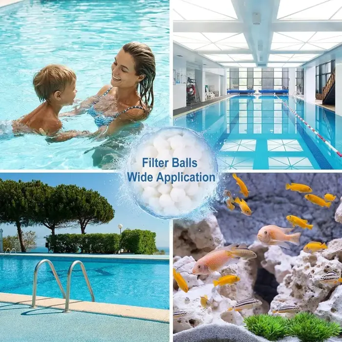 Boules de nettoyage de filtre de piscine 200/500/700g