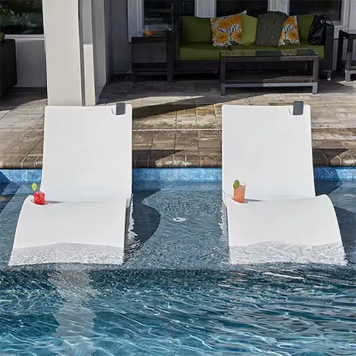 Meubles de station de piscine de jardin