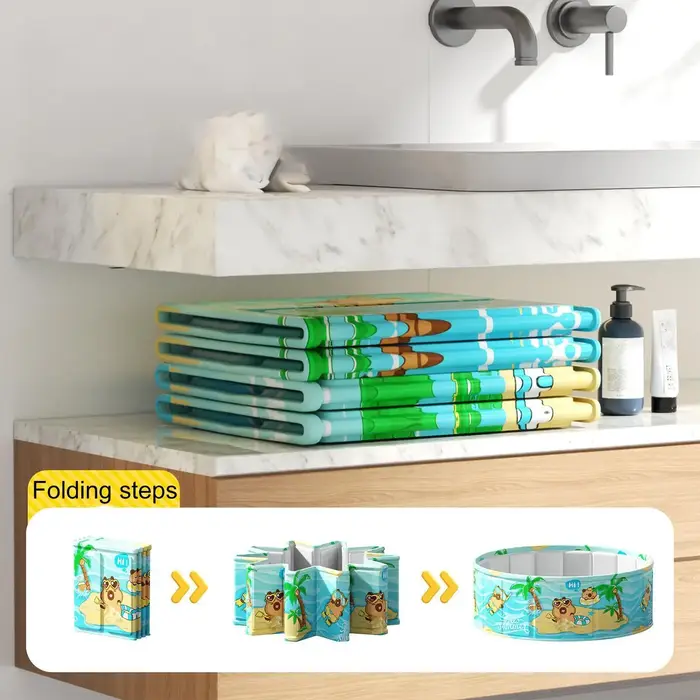 Piscine pliable pour enfants 90/120/160 cm