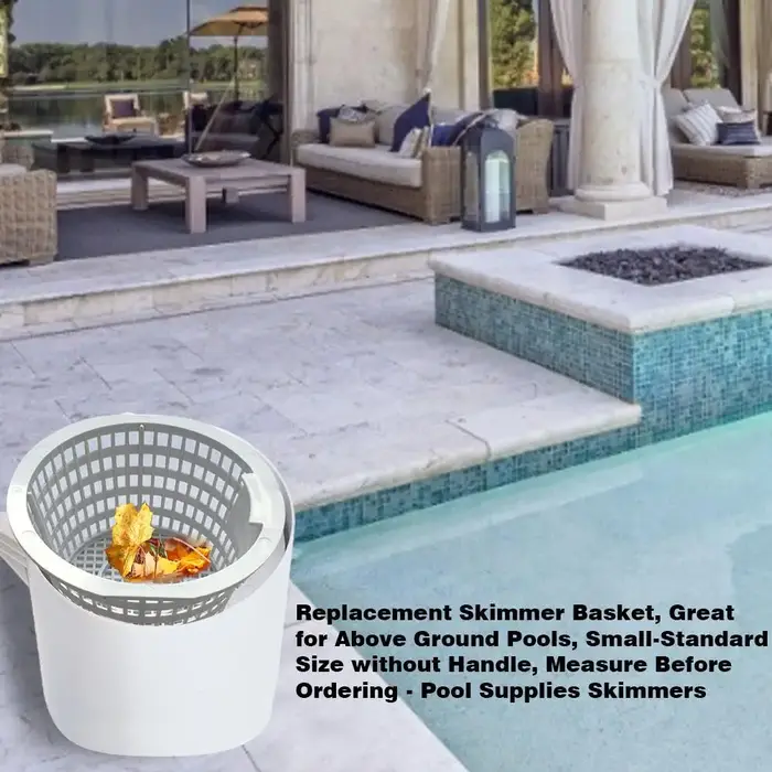 Panier d'écumoire de piscine
