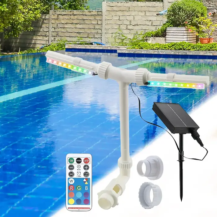 Fontaine solaire pour piscine