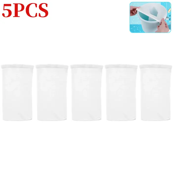 Chaussettes d'écumoire de piscine, filtre de piscine, panier d'écumoire, maille en nylon élastique, 