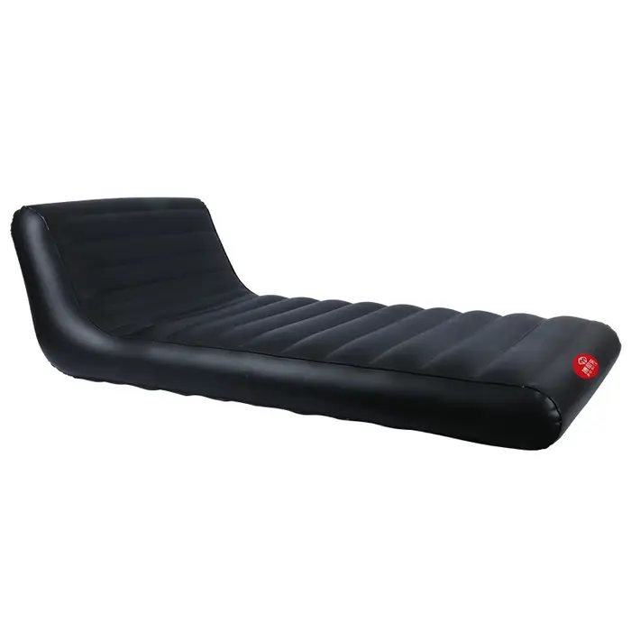 Lit flottant noir de bateau gonflable adulte d'enfant de jouet de jeu d'eau pour la piscine