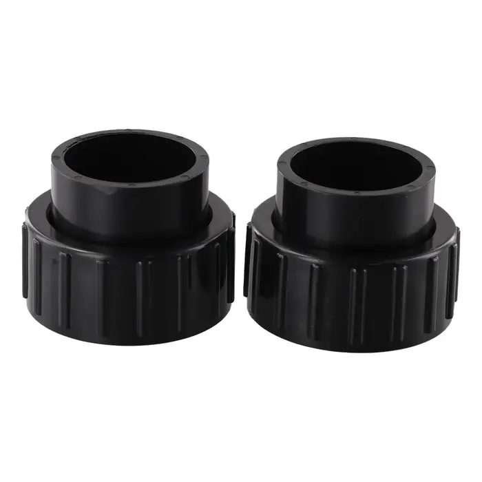 Kit de raccords de remplacement pour Pentair Union 350157, comprenant deux connecteurs en PVC pour p