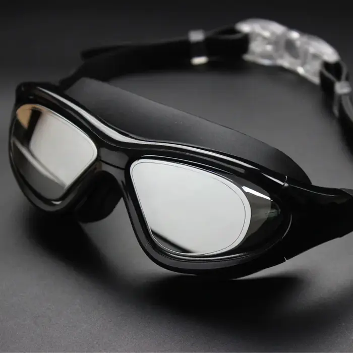 Lunettes de natation à grande monture pour hommes et femmes