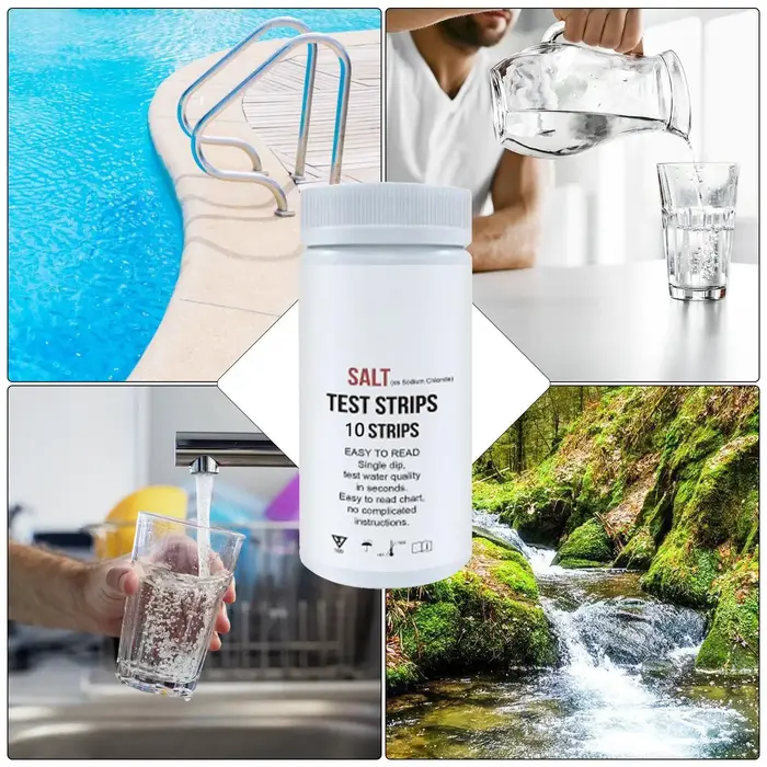 Bandes de test de sel pour piscine