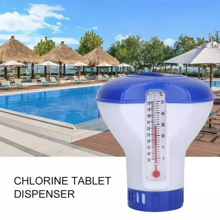 Distributeur de produits chimiques flottant pour piscine