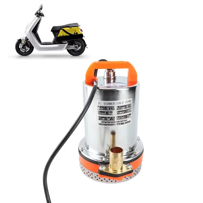 Pompe Submersible petite batterie solaire nettoyage de piscine 8 mètres ascenseur 2.1
