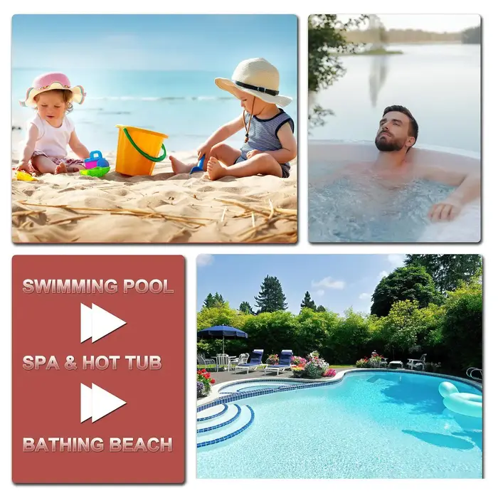 Bandes de test de sel pour piscine