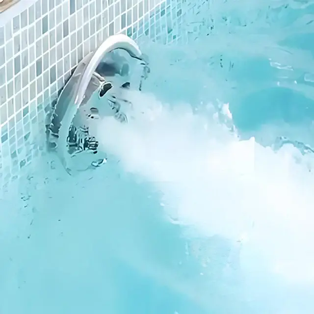 Dispositif d'entraînement à la natation pour maison, Jet de piscine à débordement avec pompe à eau, 