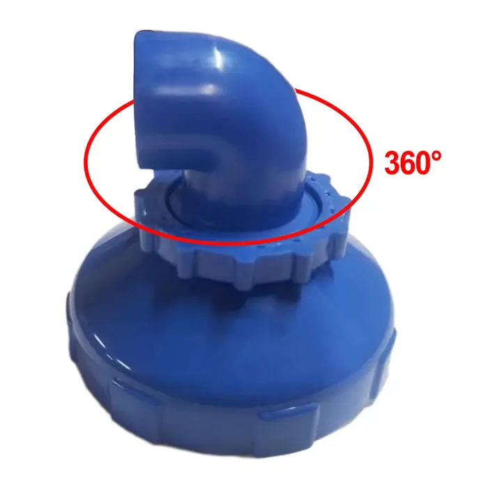 Buse d'entrée de piscine rotative résistante à 360 pour Intex