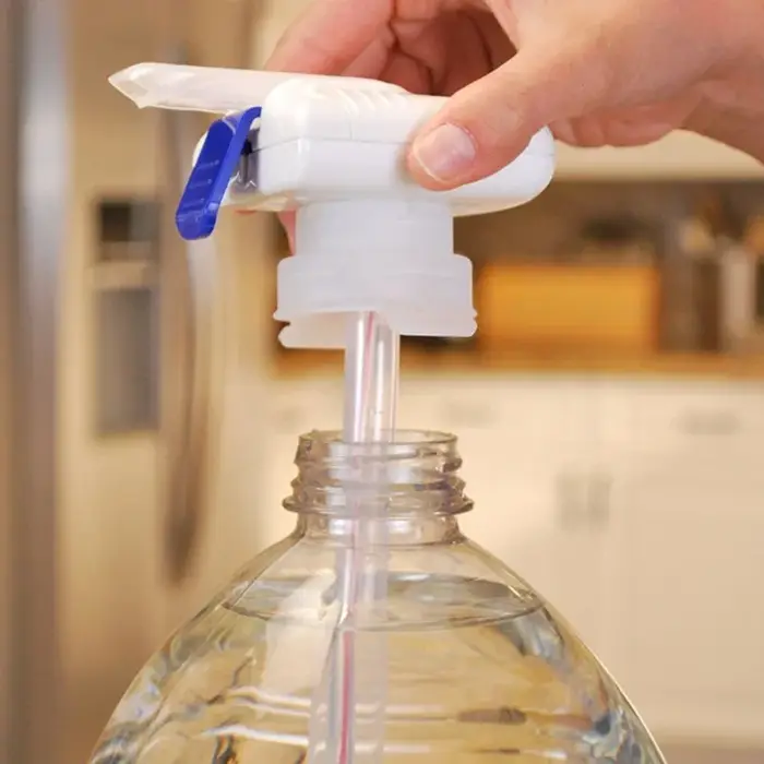 Pompe d'aspiration entièrement automatique, pailles Anti-débordement, seau d'eau minérale, outil d'a