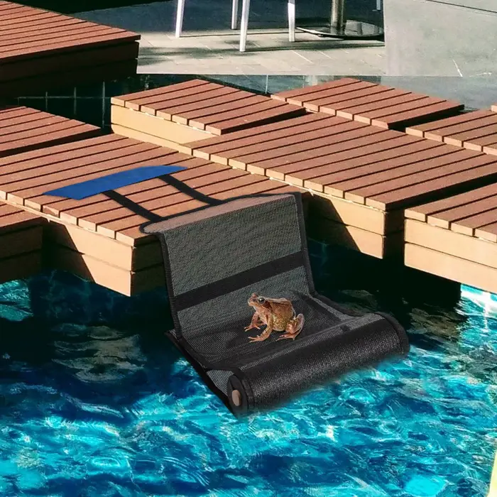 Rampe de Fuite pour Animaux Aquatiques en Tissu Oxford Pliable