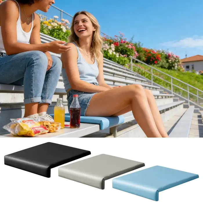 Tapis de siège antidérapant et imperméable pour bord de piscine