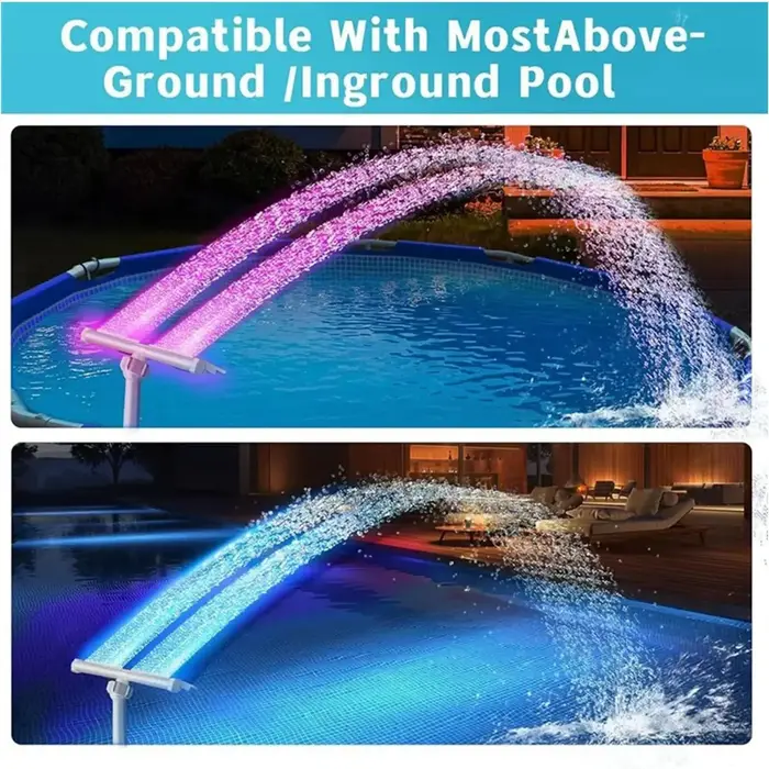 Fontaine solaire pour piscine