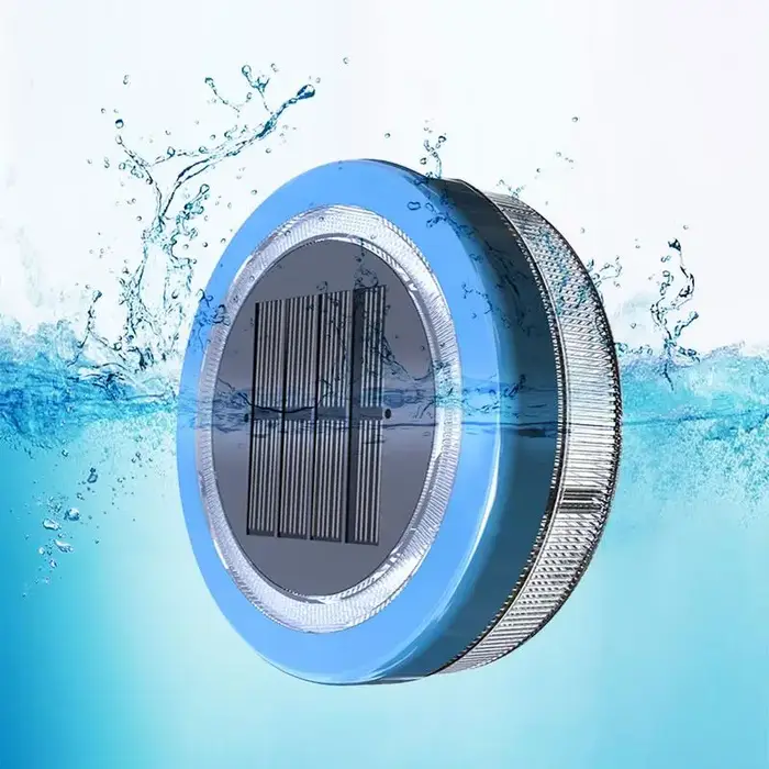 Lampe de piscine solaire à LED