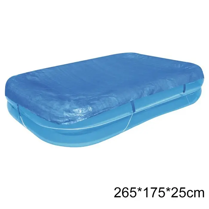 Couverture étanche solide pour piscines fabriquée avec une bâche PE fiable assure la longévité et une entretien efficace de la piscine