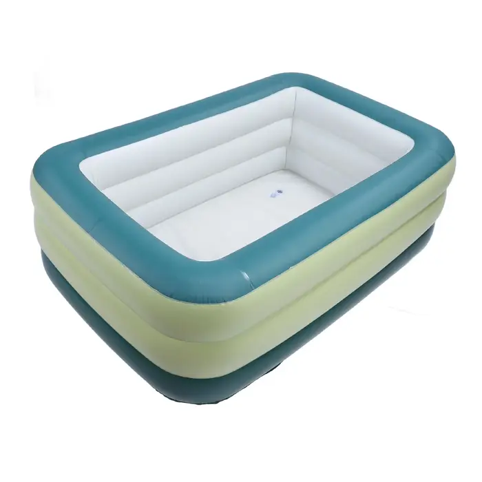 Piscine gonflable multifonctionnelle en PVC pour adultes, grande capacité, pliable et portable, épai