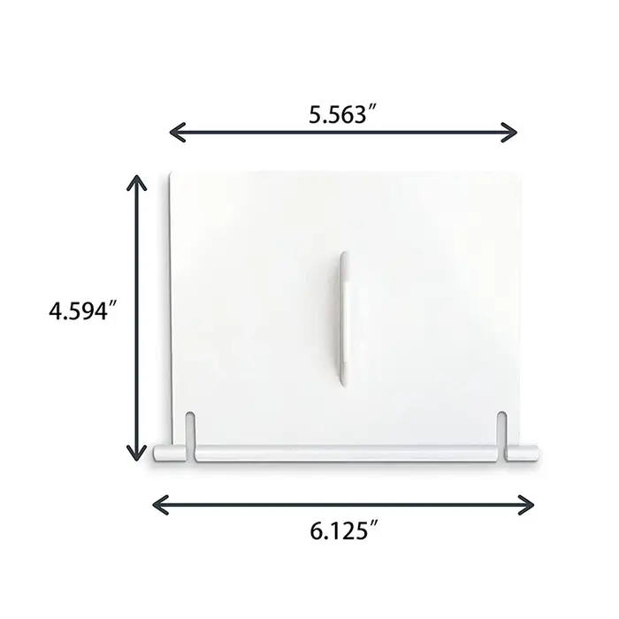 Flap de porte d'écumoire en plastique de remplacement