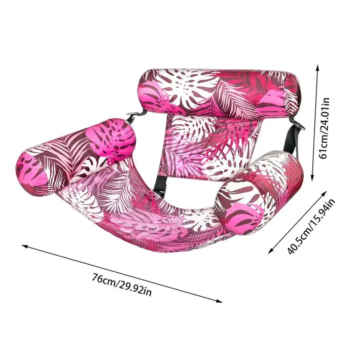 Nouveau matelas gonflable flottant pour piscine, hamac aquatique, lit de plage, chaise de natation p
