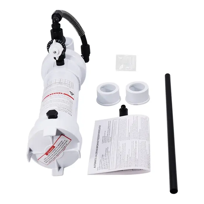 Mettre un chargeur de chlore de piscine R171096 amélioré 320 mangeoire automatique en ligne de chlor
