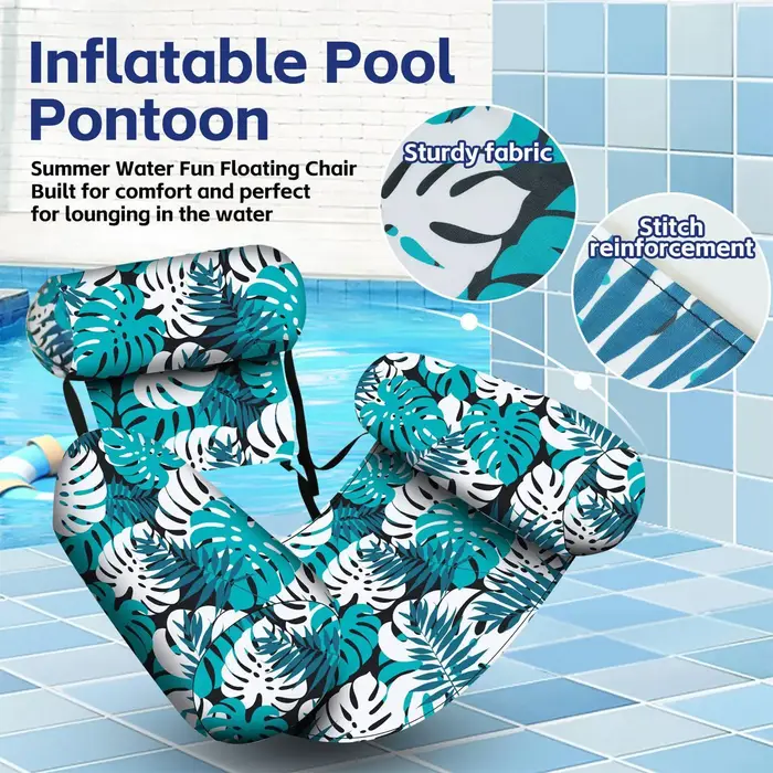 Fauteuil hamac gonflable pour piscine