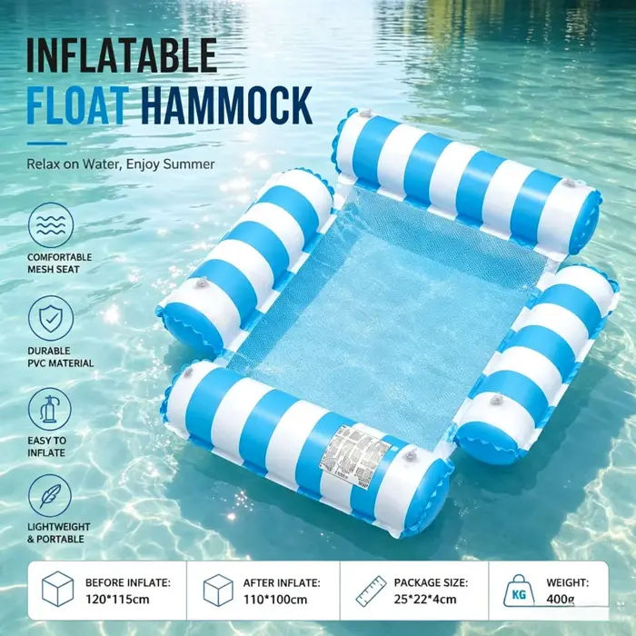 Hamac flottant gonflable d'été