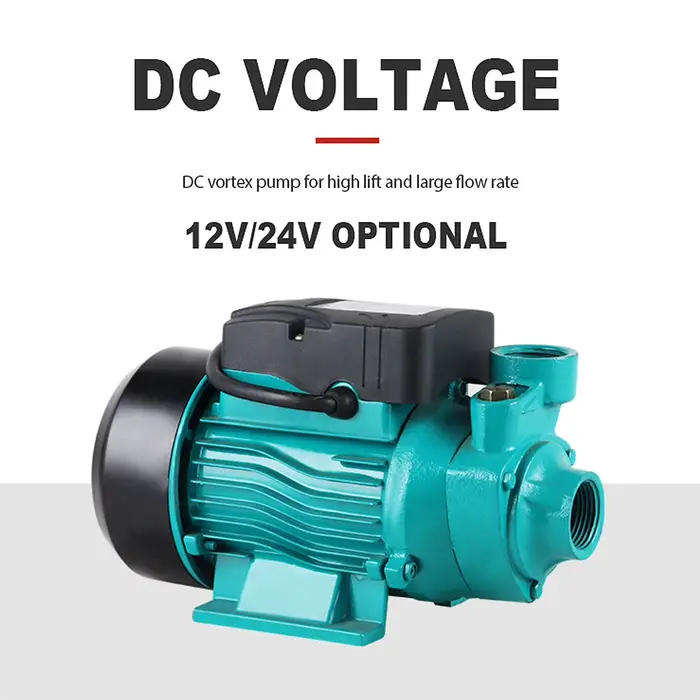 Pompe solaire pompe solaire 200W 3200 tr/min 35LPM grande pompe auto-amorçante à levage élevé de 25m pompe auto-amorçante