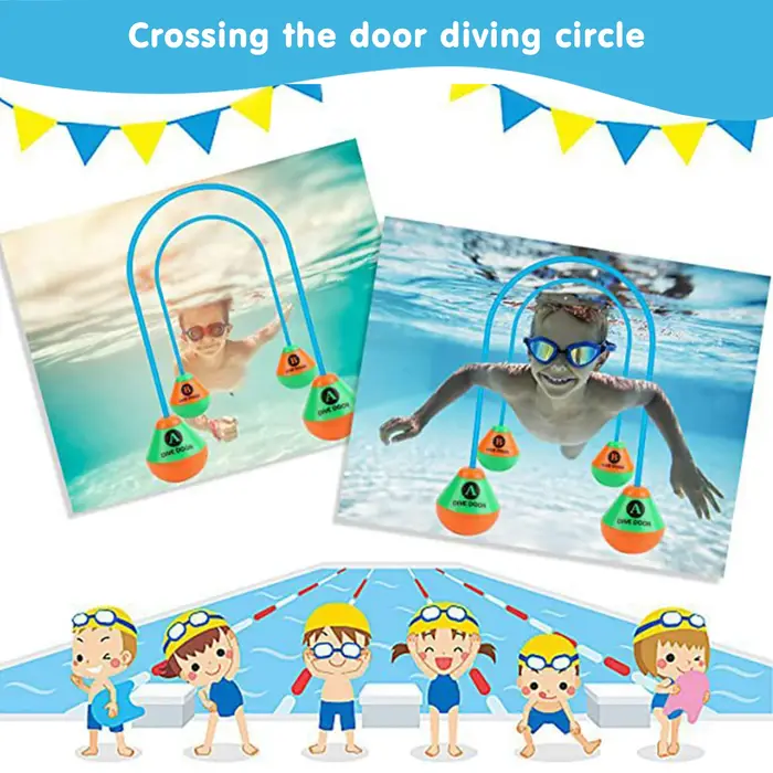Lot de 2 aides de jeu aquatiques amusantes pour la plongée sous-marine