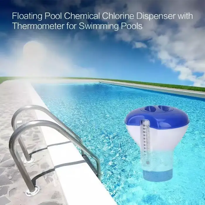 Distributeur de produits chimiques flottant pour piscine