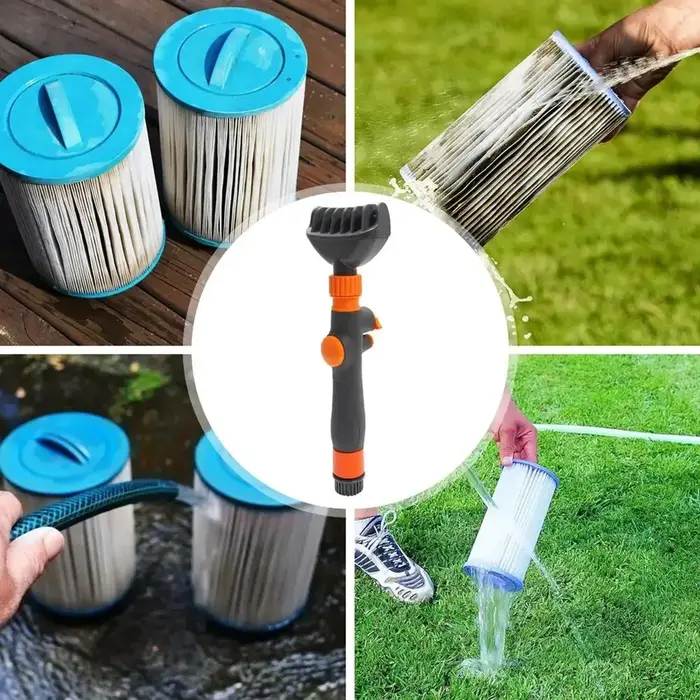 Peigne de nettoyage pour filtres de piscine