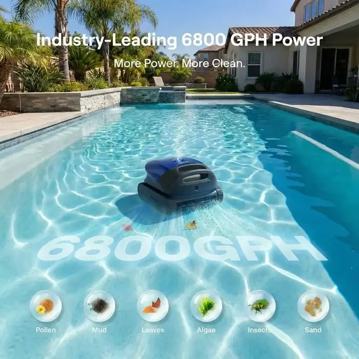 Robot aspirateur de piscine sans fil Beatbot Sora 10