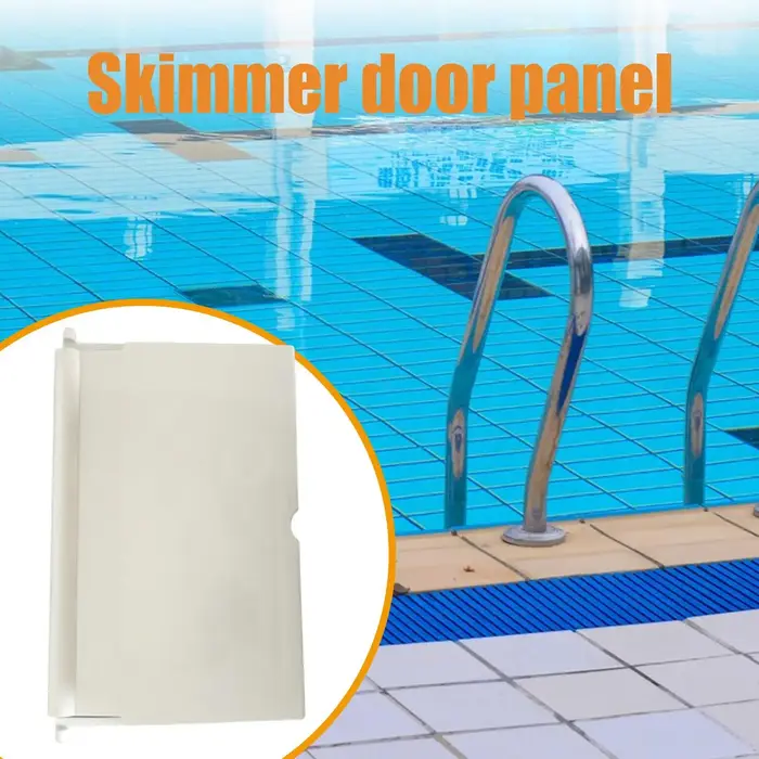 Remplacement de porte d'écumoire de piscine avec rabat