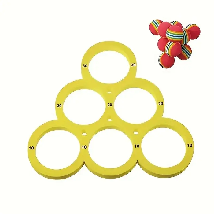 Ensemble de jeu de lancer pour piscine, jouets aquatiques flottants pour sports aquatiques en famill